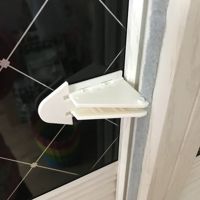 移门锁儿童安全用品防止宝宝推开窗户玻璃移门锁扣窗户推拉门锁 一个移门移窗锁