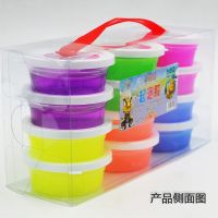 超透星空便宜港风史莱姆原液解压帐篷果酱泥套装网格炸花泥 2小小盒