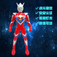 迪迦泰罗银河超人奥特曼玩具大号儿童玩具超人声光玩具模型玩具 36cm宇宙奥特曼 无赠品