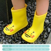 儿童雨鞋男童小童防滑女童公主可爱恐龙胶鞋水靴小孩水鞋宝宝雨靴 bana宽头小蜜蜂 25 内长15.9cm