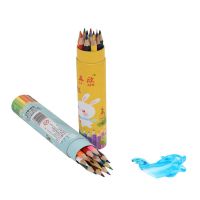 小学生画画套装彩铅48色彩笔工具儿童彩色铅笔绘画颜色笔全套组合 12/油性彩铅