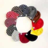 婴儿帽子0-3-6-12个月秋冬婴幼儿棉帽男女宝宝新生儿帽子胎帽冬季 猿人头帽(6-18个月)颜色随机 只有帽子(春秋