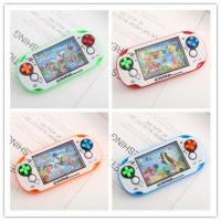 按压式水中套圈圈水机创意玩具儿童掌上游戏机8090后怀旧玩具礼物 游戏机水机 1个(颜色随机 可联系客服备注)