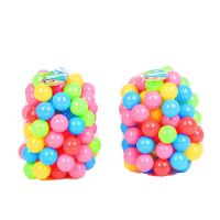 环保加厚可以咬的海洋球 儿童帐篷彩球波波球加厚环保游乐场专用 厂家50个加厚5.5厘米海洋球