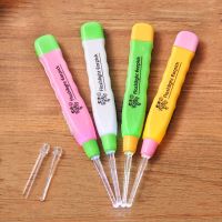 儿童挖耳勺发光耳勺掏抠耳屎耳扒清洁耳朵勺带灯采耳工具儿耳挖勺 普通款【2个装】