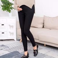 孕妇裤子春季外穿长裤春秋款孕妇打底裤秋季托腹裤孕妇装加绒加厚 黑色春秋款 M