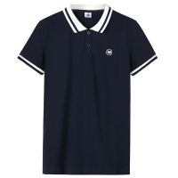 夏季短袖polo衫亲子装全家装一家三口装连衣裙家庭装t恤母女装[3月1日发完] 单上衣 90码 建议22-27斤