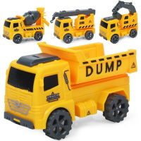 儿童惯性四驱越野车男孩模型车抗耐摔玩具车宝宝小汽车儿童玩具车 惯性工程车随机(1只装)