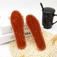 儿童鞋垫羊毛鞋垫冬季男童鞋垫女童鞋垫宝宝鞋垫小孩鞋垫防臭吸汗 咖棕色羊毛2双装 16码/13厘米