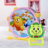 小鼓玩具儿童玩具鼓 敲打鼓儿童玩具宝宝手敲鼓 打击乐器套装组合 邦尼熊小鼓 单鼓(配鼓棒)