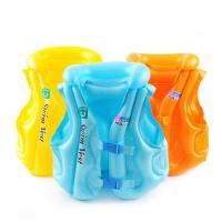 儿童游泳圈救生衣初学者水上马甲学游泳装备浮力背心漂流泳衣加厚 大号(适用身高140cm以上) 纯色无图案