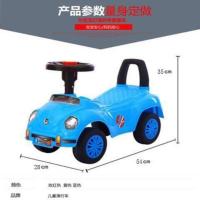 儿童滑行车1-3岁加厚扭扭车溜溜车宝宝可坐平衡车 四轮摇摆音乐车 [小款车]无音乐无踏板无赠品颜色随机