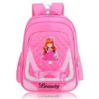 小学生书包6-12周岁 女儿童双肩包 3-5年级女童背包 1-3年级女孩 小号粉红(无礼品)