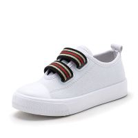 儿童鞋男女童帆布鞋春秋2020新款布鞋单鞋宝宝运动鞋学生小白鞋 白色 20 码/13cm