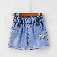 夏季女童短裤外穿破洞韩版2020新款女孩热裤儿童中大童牛仔裙裤子 小邹短裤 120