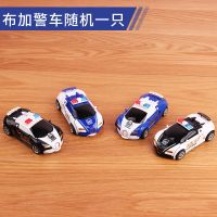 变形玩具金刚大黄蜂机器人男孩玩具小汽车模型撞击变身儿童惯性车 [布加警车随机]1只