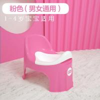 儿童马桶坐便器男女宝宝婴儿便盆尿盆小孩马桶坐便器加大号加厚 粉红色+有盖子+特厚牛皮纸箱外包装 经典款