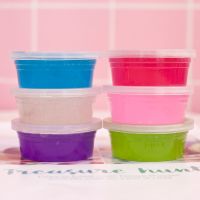 果酱史莱姆套装越玩越大的泥水晶帐篷泥少女 60克小盒(2盒)