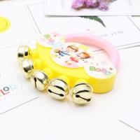 卡通婴儿手摇铃玩具摇铃铃铛金属铃铛清脆铃铛声五指手摇铃 摇铃一个装