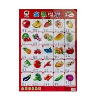 [送挂钩电池]宝宝儿童早教有声挂图拼音学数学发声启蒙益智玩具 贴图墙粘画纸.