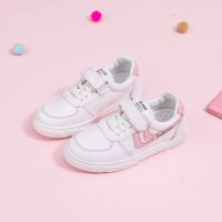 2020春秋新款儿童鞋子女女童小白鞋男童运动鞋女童鞋休闲鞋童鞋女 粉色 26 内长17.0cm