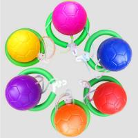 儿童闪光跳跳球成人健身减肥旋转跳环闪光跳多款可选 无闪光普通款(颜色随机)