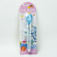 儿童练习筷套装叉子勺子辅食学习训练筷宝宝学习筷子儿童餐具套装 小象学习筷（蓝色）