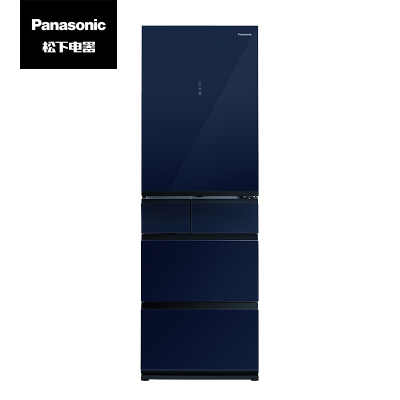松下(Panasonic)对开门冰箱632升大容量变频风冷无霜 新一级能效银离子净味NR-B631MS-BH