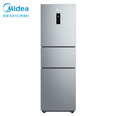 美的(Midea)BCD-247WTM(E) 247升冰箱风冷无霜 节能安静 大冷冻空间 家用三门三开门节能省电冰箱