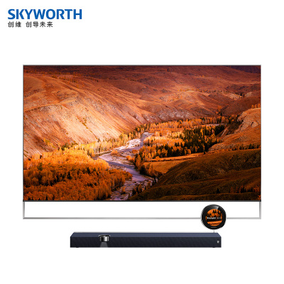 SKYWORTH 创维 75Q80 75英寸无缝贴墙 4K纤薄液晶电视