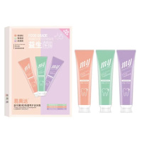 益生菌牙膏美白亮白去黄渍去口气去烟渍去菌清新护龈固牙居家套装