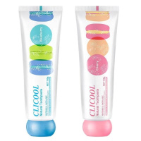 马卡龙牙膏美白去黄除口臭清新口气水果味早晚美白去黄