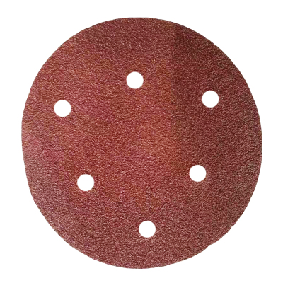 凯希捷 植绒背绒砂 纸自贴片 KXJ-82900 60目 外径150mm 7孔 100张/包