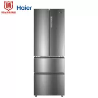 海尔(Haier)325升 风冷无霜多门冰箱 304不锈钢 三档变温 节能智能除菌