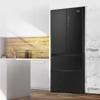 海尔(Haier)408升星蕴旗舰风冷无霜双变频一级能效多门四门冰箱三档变温母婴空间DEO净味