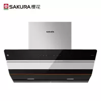 樱花 SAKURA 油烟机 20立方大吸力智能触控自动开屏近吸式抽油烟机 每年免费送油网