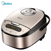 美的(Midea)电饭煲匠铜聚能釜4L大容量智能24小时预约多功能电饭锅