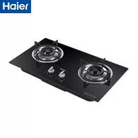 黑色 天然气 Haier/海尔 (12T)燃气灶双灶家用嵌入式天然气灶灶台式