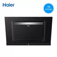 智能自净芯/触控面板 Haier/海尔 抽油烟机家用厨房大吸力侧吸烟机