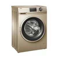 10公斤金色变频节能海尔(Haier)洗衣机全自动滚筒变频家用10公斤大容量 巴氏除菌 中途添衣 香薰洗 时间洗