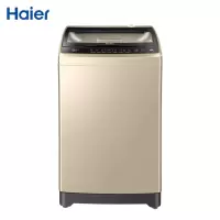 [透明玻璃盖]自编程 海尔(Haier)10KG波轮洗衣机全自动 抗菌防霉 专用桶自洁 自编程随心洗