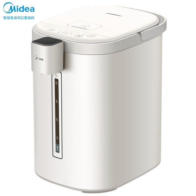 美的(Midea)电热水瓶热水壶电水壶304不锈钢智能多段温控电热水壶防烫开水壶烧水壶5升