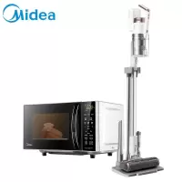 美的(Midea)变频微波炉家用+美的无线手持吸尘器P6S