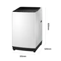 MB80ECO1[8KG免清洗内桶] [中途添衣]全自动波轮 美的洗衣机 8/9/10公斤波轮洗衣机全自动 15分钟快洗