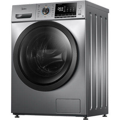 巴赫银 美的洗衣机10公斤KG全自动家用变频直驱节能滚筒