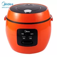 美的(Midea)电饭煲电饭锅2L迷你电饭煲波纹型发热盘黑晶蜂窝内胆家用电饭煲