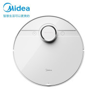 美的(Midea)M7激光导航扫地机器人 扫拖一体4000Pa大吸力 智能家电 擦地拖地扫地机曜石黑