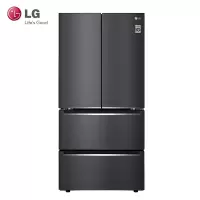 LG 升法式多电冰箱风冷无霜直流变频 节能家用 智能电脑控温 分类保鲜
