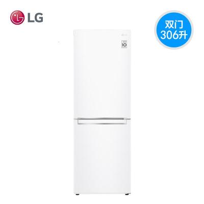 [双风系]LG 306L小型家用嵌入式风冷双变频智能冰箱