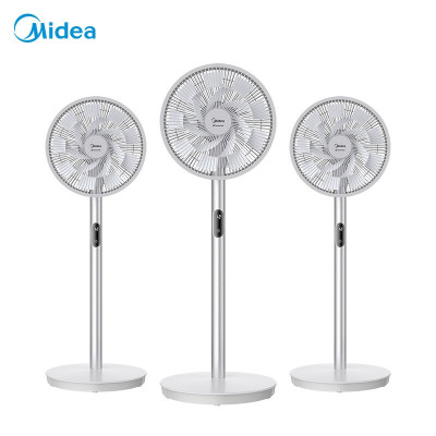 美的(Midea)电风扇家用变频落地扇电扇节能预约定时台式摇头风扇办公智能遥控台式落地扇